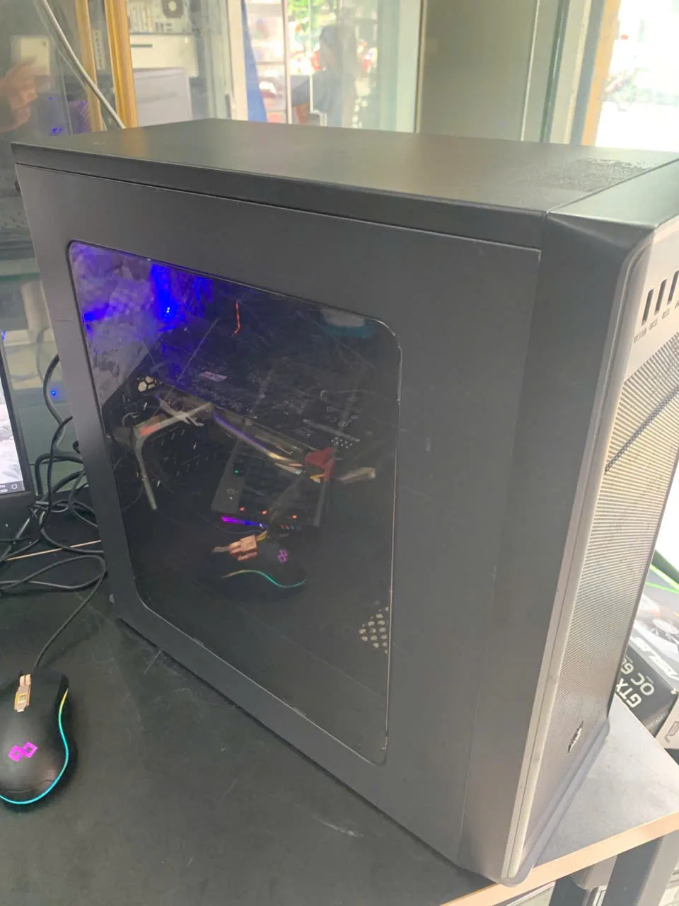 PC Gaming Đồ Họa | Gigabyte Z170M | Core i7-6700 | RAM 8GB SK Hynix | SSD 256GB + HDD 1TB | MSI RX 570 8GB 2