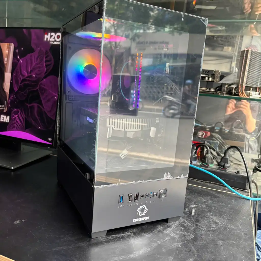 Bộ PC Gaming | Gigabyte H610 | Intel Core i3-12100 | RAM Corsair Dominator 16GB | SSD 512GB + HDD 750GB | Zotac RTX 2060 6GB | Nguồn PF650W | Màn Dell U2417H 23.8" IPS 4