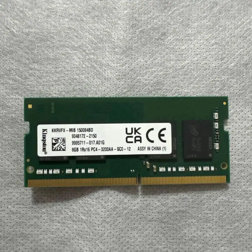 Ram Laptop Kingston 8GB DDR4 Bus 3200 MHz Tháo Máy Giá Rẻ