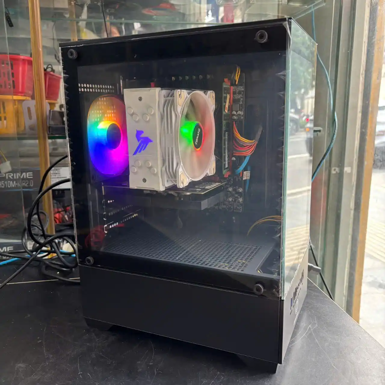 PC Workstation X99 | Intel Xeon E5-2680 V4 | RAM 16GB | SSD 256GB | NVIDIA Quadro K4000 3GB | Aigo 500W | Case Aqua EX-328