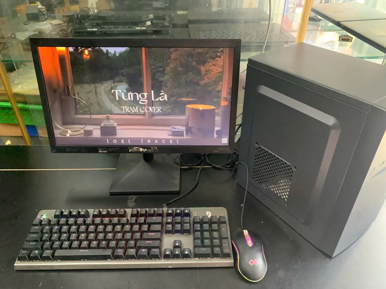 Trọn Bộ PC Văn Phòng | Gigabyte H81M | Core i3-4130 | RAM 8GB | SSD 120GB | Màn Hình LG 19"