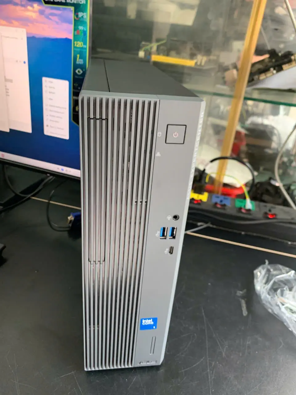 Trọn Bộ Mini PC Cao Cấp | Asus ExpertCenter P500SV | Core i5 | RAM 16GB DDR5 Samsung | SSD 512GB Gen 4 | Màn Hình Asus VA249HG 24" IPS 120Hz | Phím Chuột 4