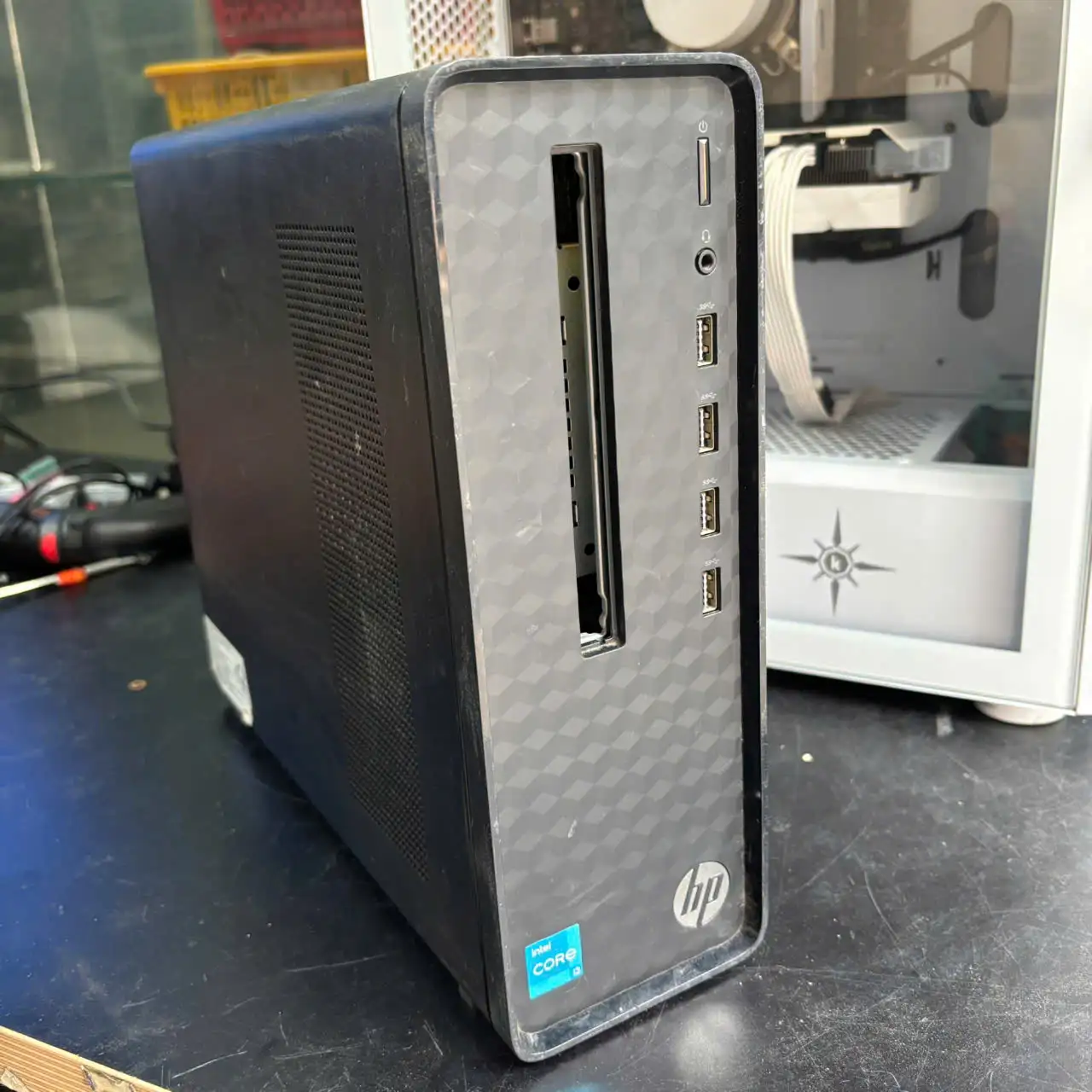 HP Slim Desktop S01-pF2034d | Intel Core i3-12100 | RAM 16GB | SSD 256GB | Wi-Fi | Bluetooth 2