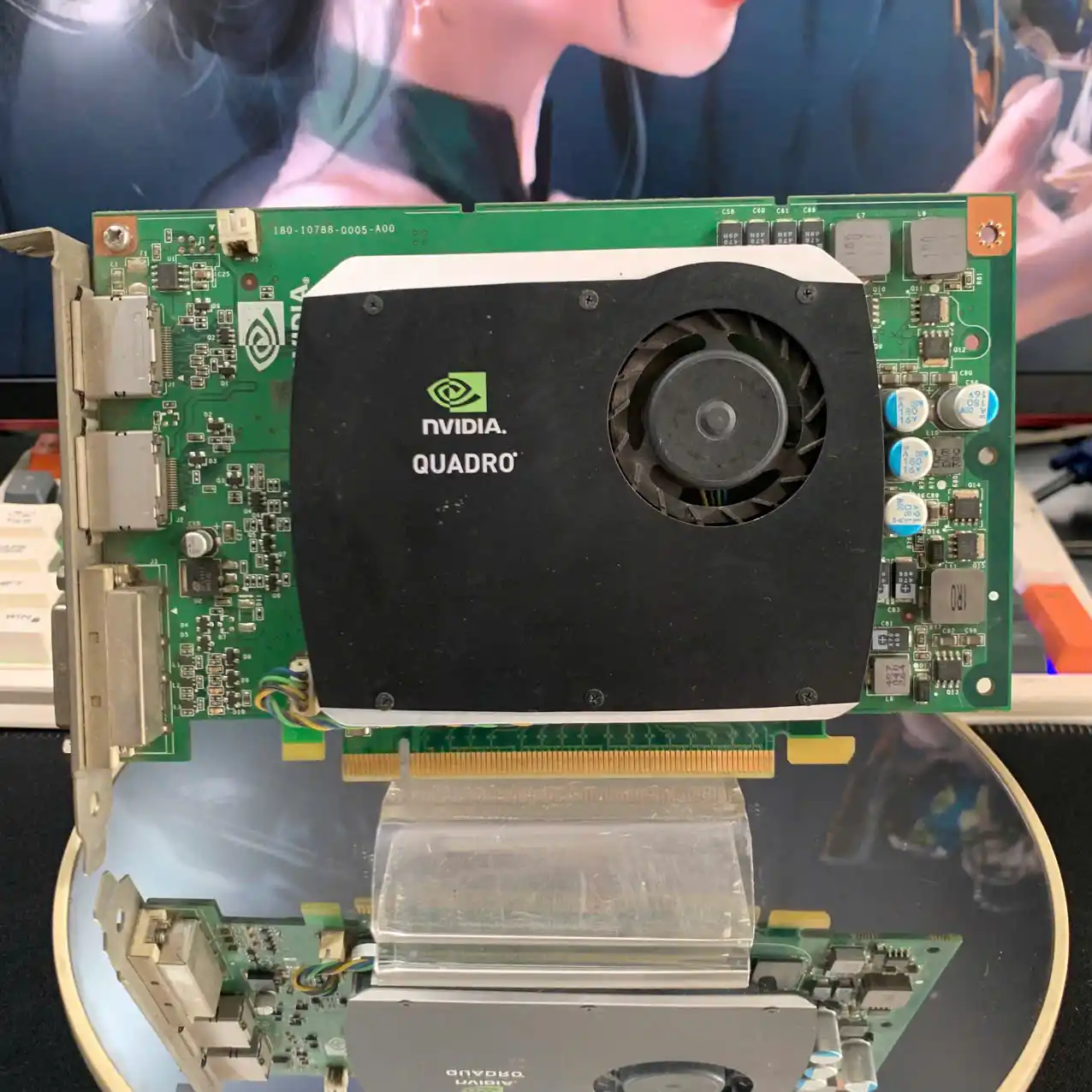 Nvidia Quadro FX 580 512MB DDR3 – Card đồ họa văn phòng/CAD cơ bản