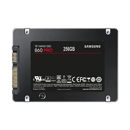 Ổ Cứng SSD Samsung 860 PRO | 256GB | SATA III | 2.5 inch | Đọc 560MB/s Ghi 530MB/s