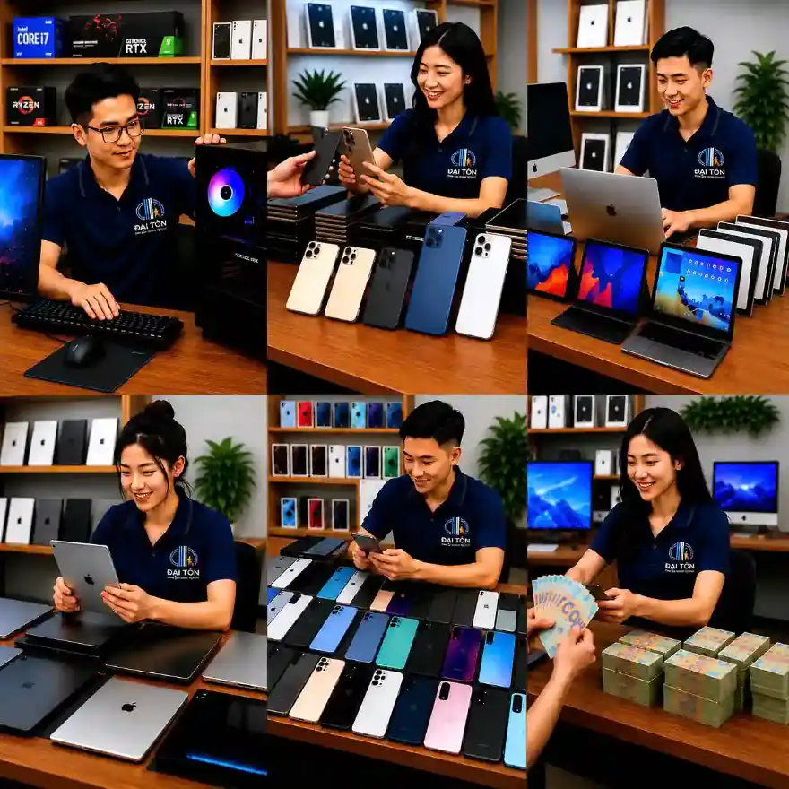 CHUYÊN MUA BÁN, TRAO ĐỔI LAPTOP, PC, ĐIỆN THOẠI, NHẠC CỤ & LINH KIỆN MÁY TÍNH
