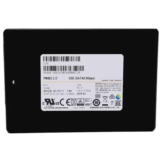 Samsung PM893 2.5" 960GB SATA III – SSD Enterprise Data Center