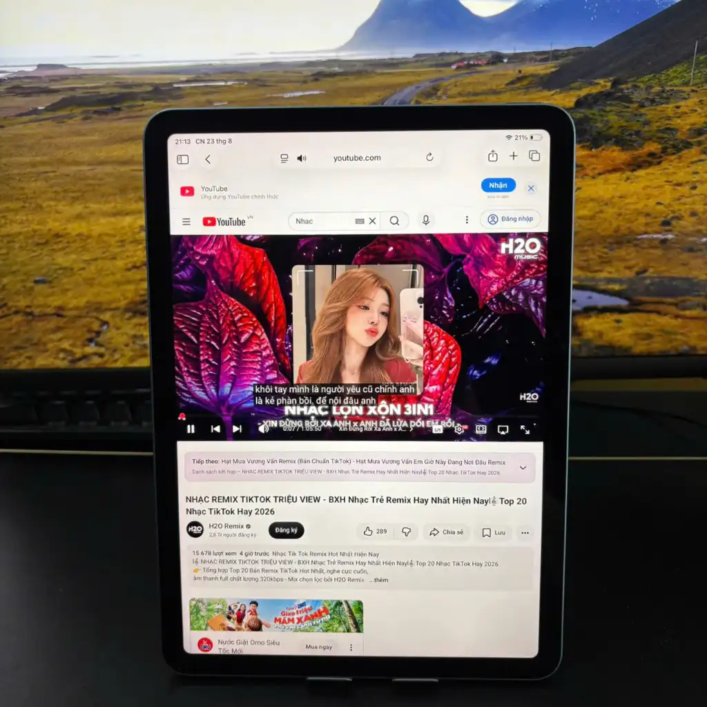 iPad Air 5 (2022) | Chip M1 | 64GB | 10.9" Liquid Retina | Wi-Fi 6 | USB-C | Pin 84%