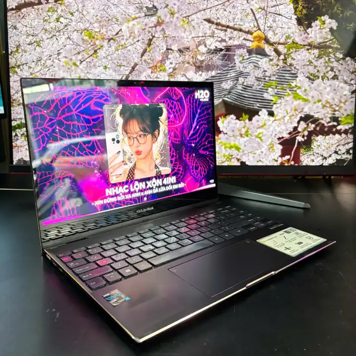Asus ZenBook Flip S UX371E | Core i7-1165G7 | RAM 16GB | SSD 1TB | 13.3" 4K OLED Touch | Gập 360° | Thunderbolt 4 3