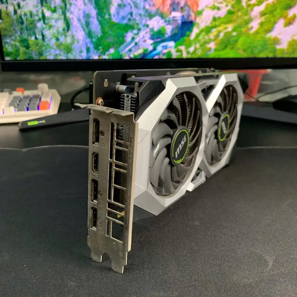 VGA MSI GeForce RTX 2060 Ventus OC | 6GB GDDR6 | 1920 CUDA | Dual Fan TORX 2.0 | HDMI + 3x DP 3