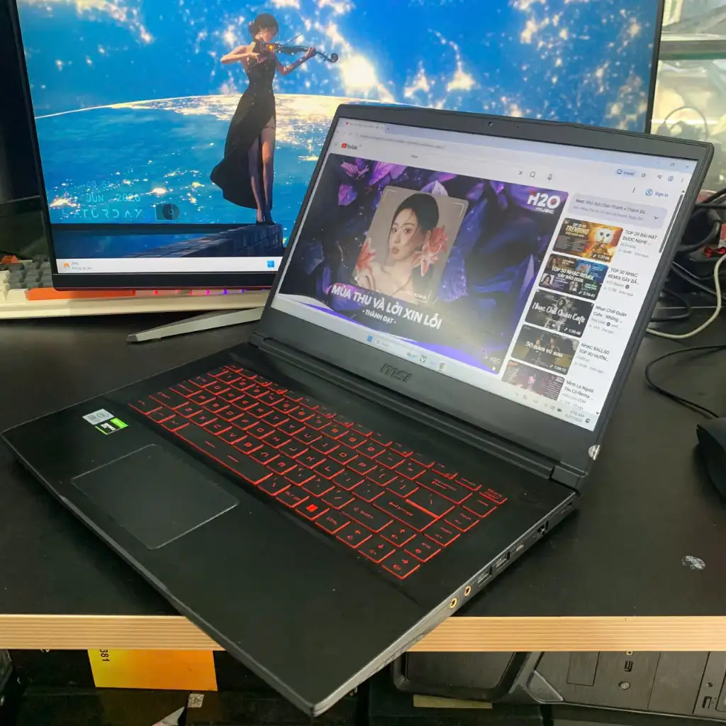 MSI GF63 Thin 10SCXR | Core i5-10300H | RAM 16GB | SSD 512GB | GTX 1650 Max-Q | 15.6" 144Hz 3