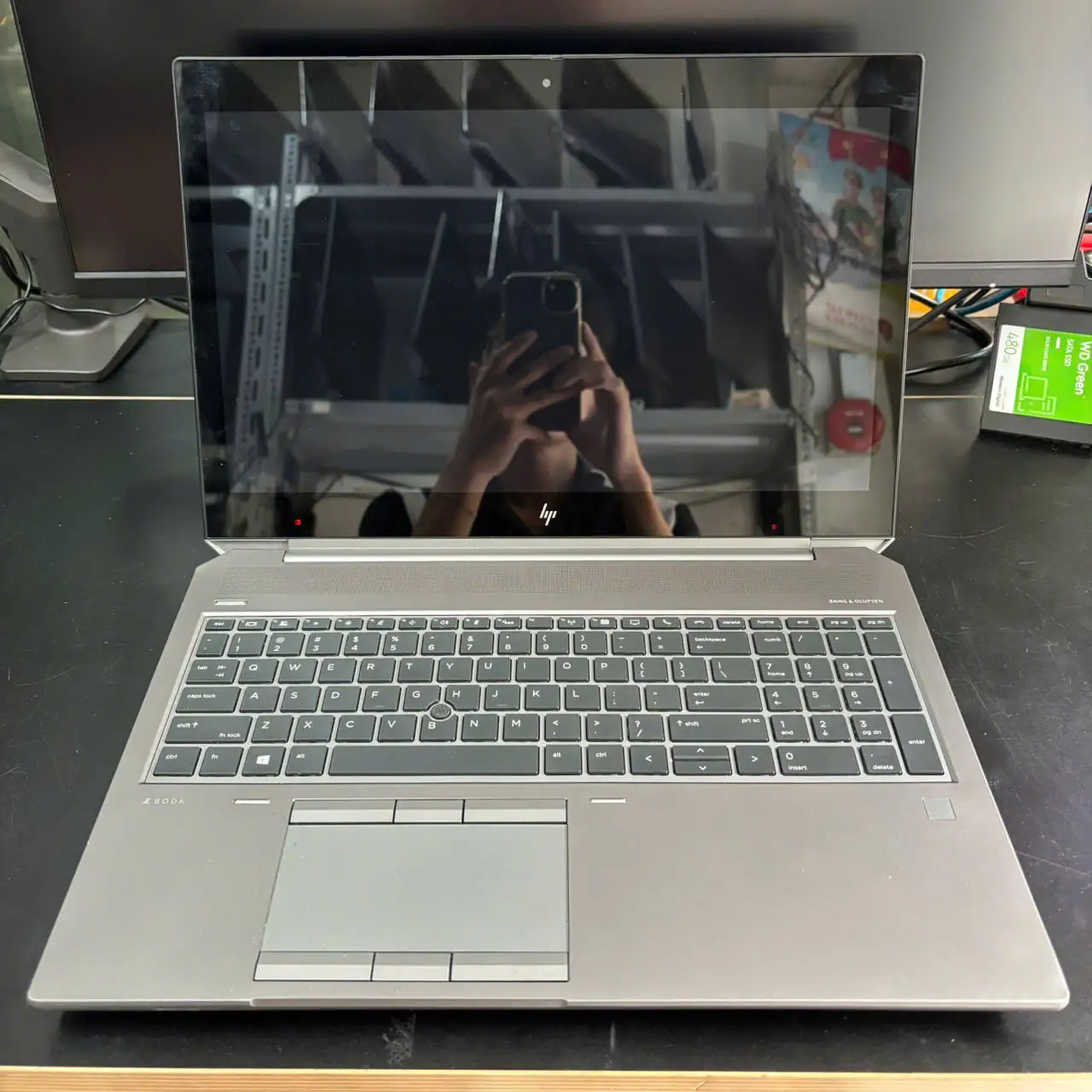 HP ZBook 15 G6  | Intel Core i7-9850H | RAM 16GB | SSD 256GB | NVIDIA Quadro RTX 3000 6GB | 15.6 inch | Pin 71%