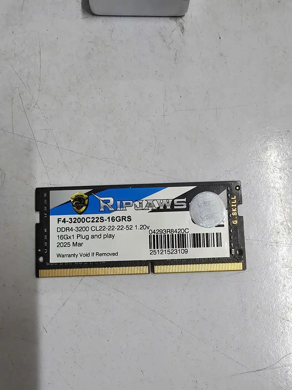 RAM Laptop G.Skill 16GB DDR4 3200MHz Giá Rẻ