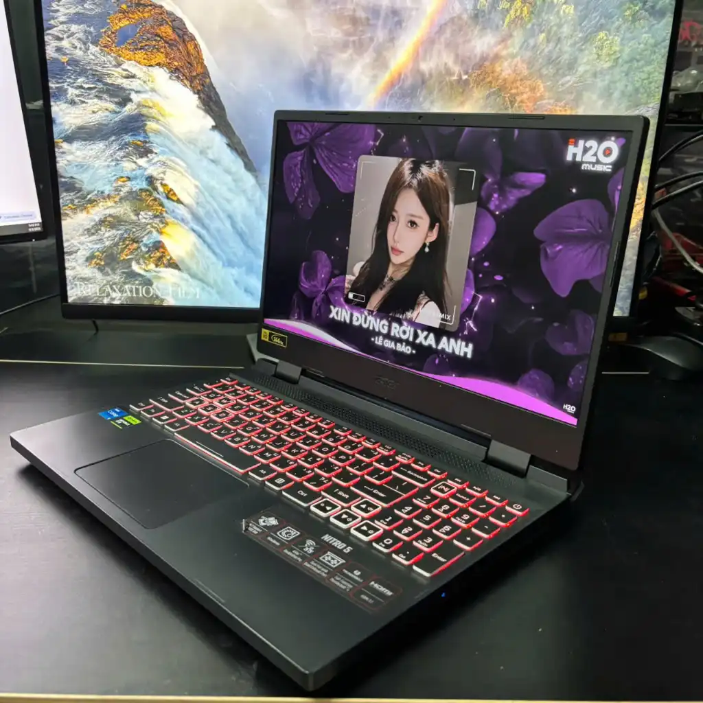 Acer Nitro 5 AN515-58 | Core i5-12500H | RAM 16GB | SSD 512GB | RTX 3050 4GB | 15.6" FHD 144Hz | Pin 100% 2