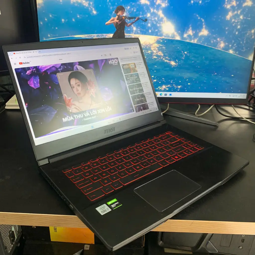 MSI GF63 Thin 10SCXR | Core i5-10300H | RAM 16GB | SSD 512GB | GTX 1650 Max-Q | 15.6" 144Hz 2