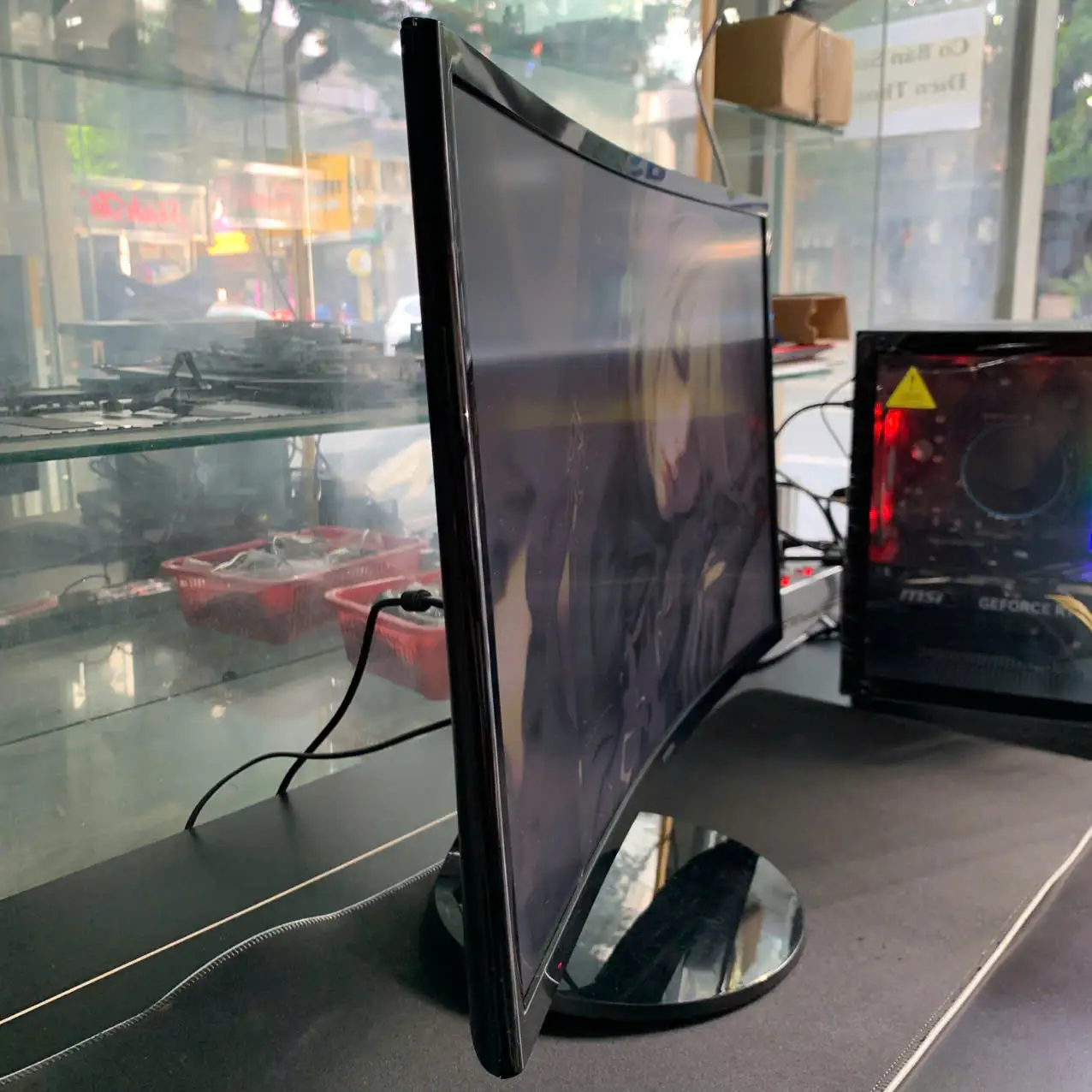 Màn hình cong Samsung LS24C360 | 24 inch | VA | Full HD | 100Hz | HDMI + VGA 3