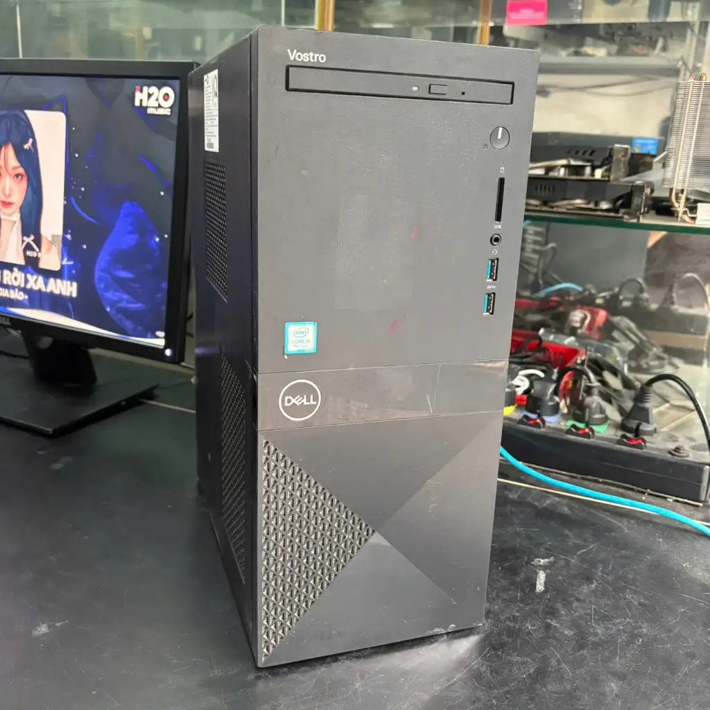 Bộ PC Dell 3670 | Intel Core i5-8400 | RAM 8GB | SSD 120GB | Màn Dell E2216HV 21.5" Full HD 3