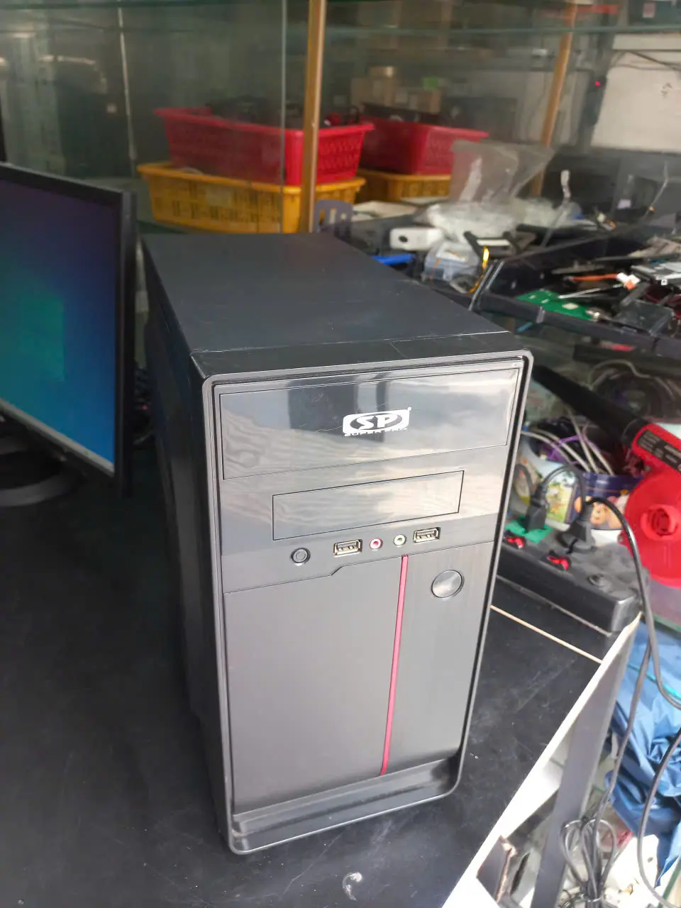 Bộ PC Văn Phòng | H110 | Intel Core i3-6100 | RAM 8GB | SSD 120GB + HDD 320GB | Lenovo ThinkVision 22 inch 3