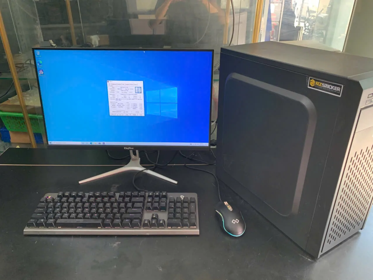 Trọn Bộ PC Đồ Họa Văn Phòng | Asus H110M | Core i3-7100 | RAM 8GB | SSD 128GB + HDD 500GB | Quadro K2000 2GB | Màn Hình Kingview 24" KV-2419H