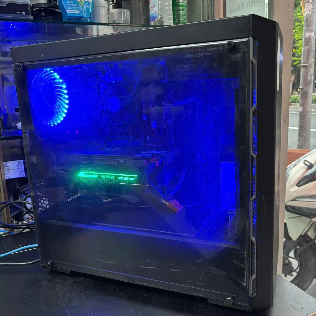 PC Gaming | ASRock Z370 Pro4 | Intel Core i5-9400 | RAM G.Skill 16GB | SSD 256GB + HDD 500GB | Palit GTX 1060 6GB | Atom PF650W | Case Cooler Maste