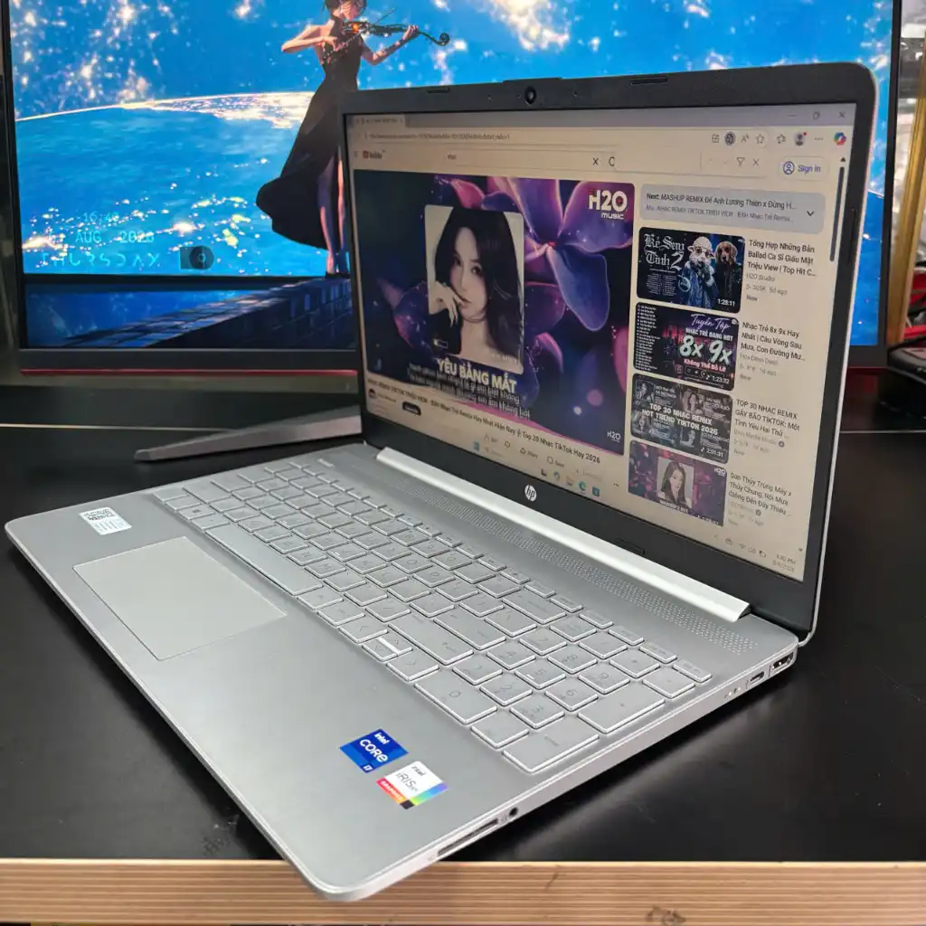 HP Laptop 15s-fq5144TU | Core i7-1255U | RAM 16GB | SSD 512GB | 15.6" FHD | Win 11 Bản Quyền | Pin 100% 4