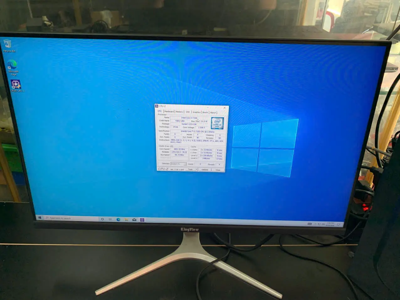 Trọn Bộ PC Đồ Họa Văn Phòng | Asus H110M | Core i3-7100 | RAM 8GB | SSD 128GB + HDD 500GB | Quadro K2000 2GB | Màn Hình Kingview 24" KV-2419H 2