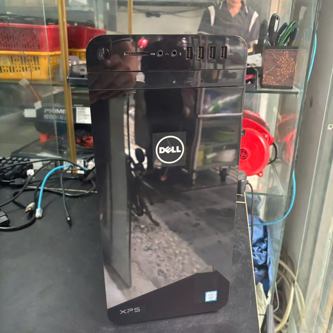Bộ Dell XPS 8920 | Intel Core i7-7700 | RAM 8GB | SSD 120GB + HDD 1TB | Gigabyte GTX 1050 2GB | Dell UltraSharp U2419H 24 inch IPS 4